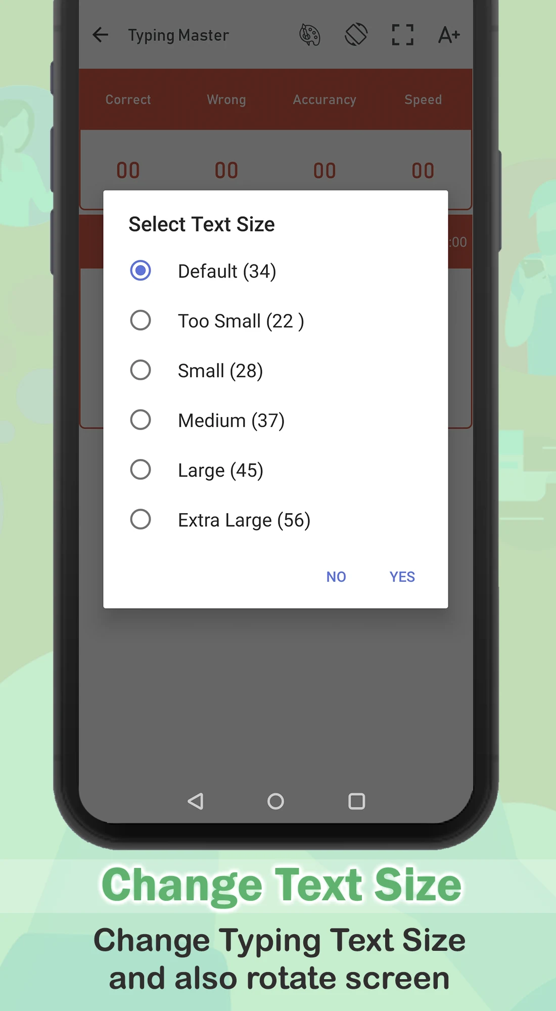 Typing speed Test Learn typing screenshot